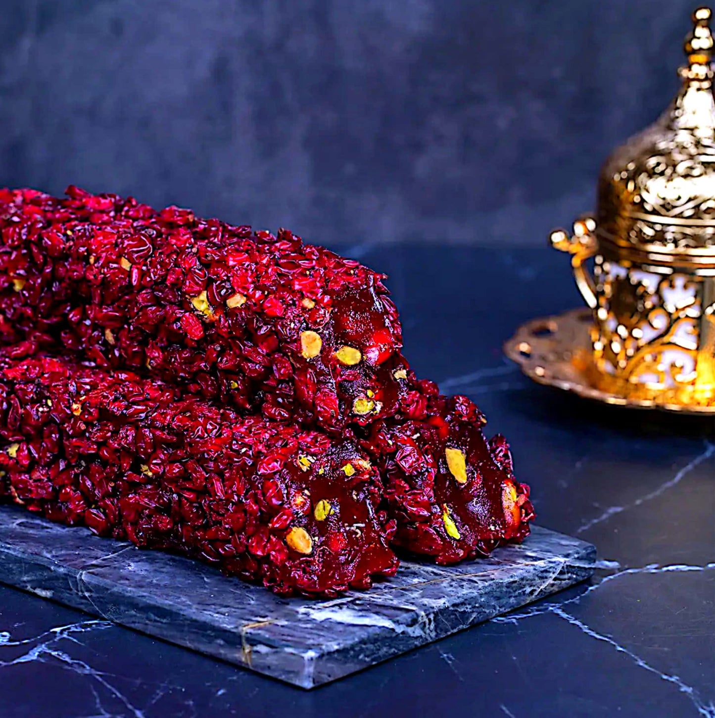 RED ROSE PETAL COATED POMEGRANATE FLAVORED 100g