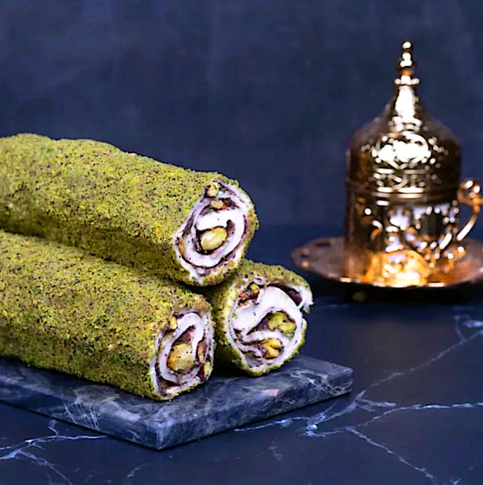 POWDERED PISTACHIO COATED COCOA CREAM PISTACHIO SULTAN - 100g