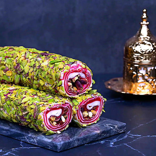 FILLET PISTACHIO COATED WITH POMEGRANATE FLAVORED PISTACHIO SULTAN 100g